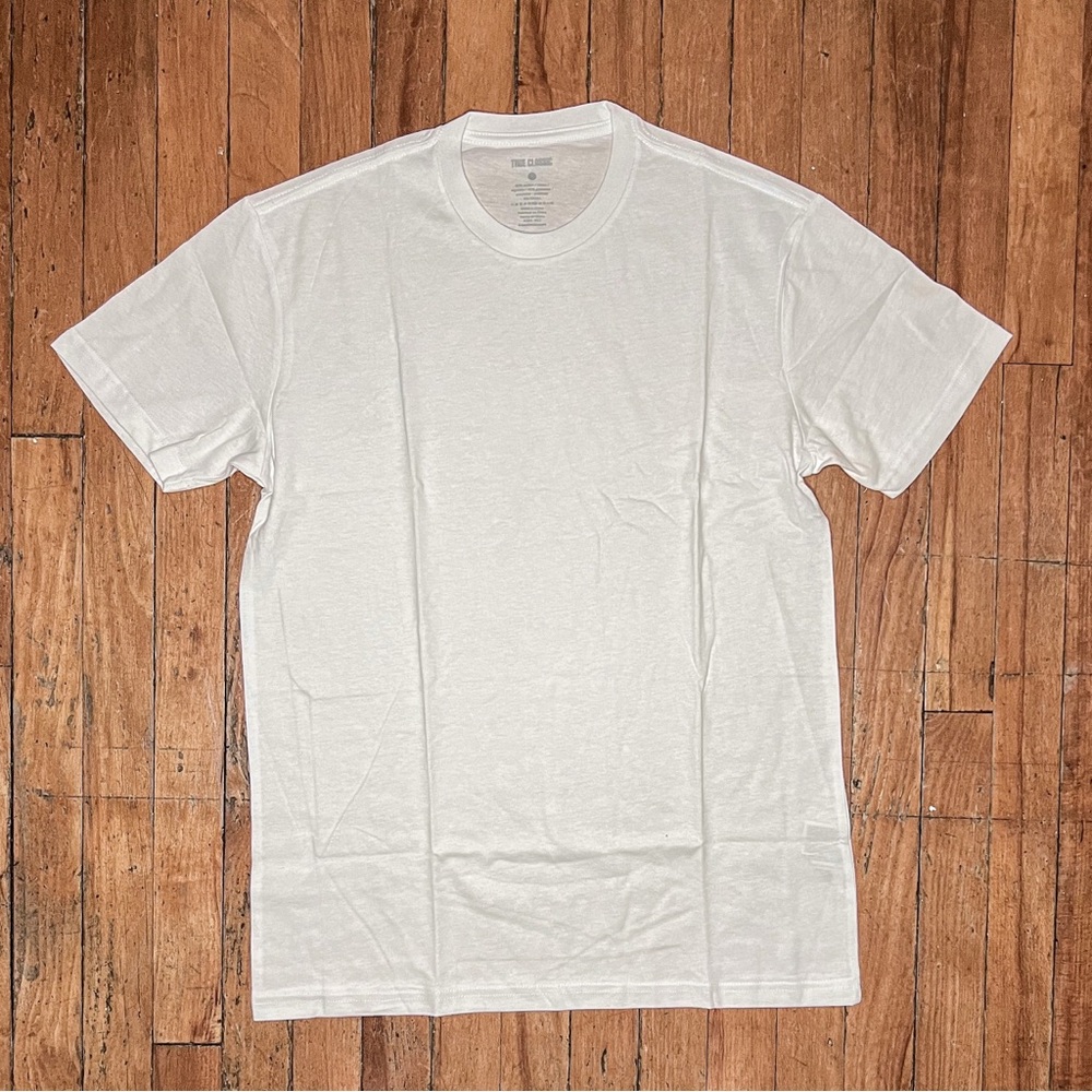 True Classic 3 White T-Shirt (Size L)